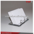 Clear plastic Card Holder name card stand card holder/pen stand acrylic name card display stand business card display stand